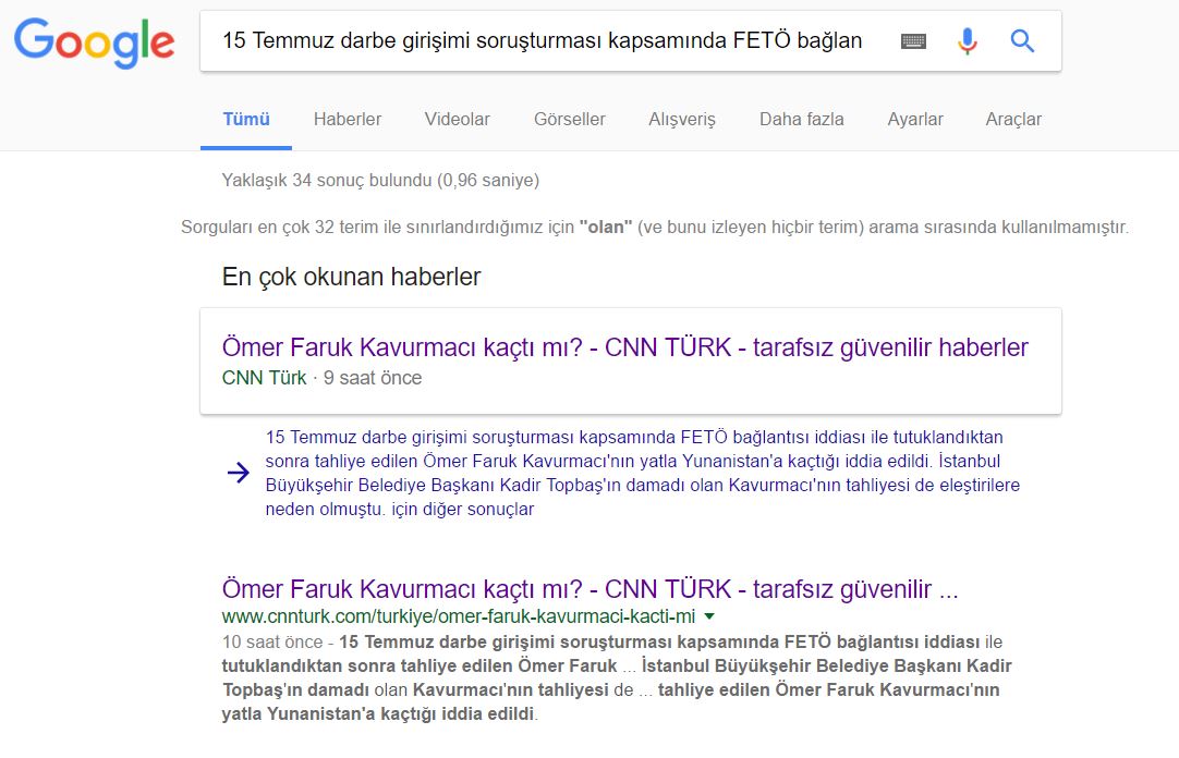 CNN Türk'ün haberi ortalığı karıştırdı  - Resim : 1